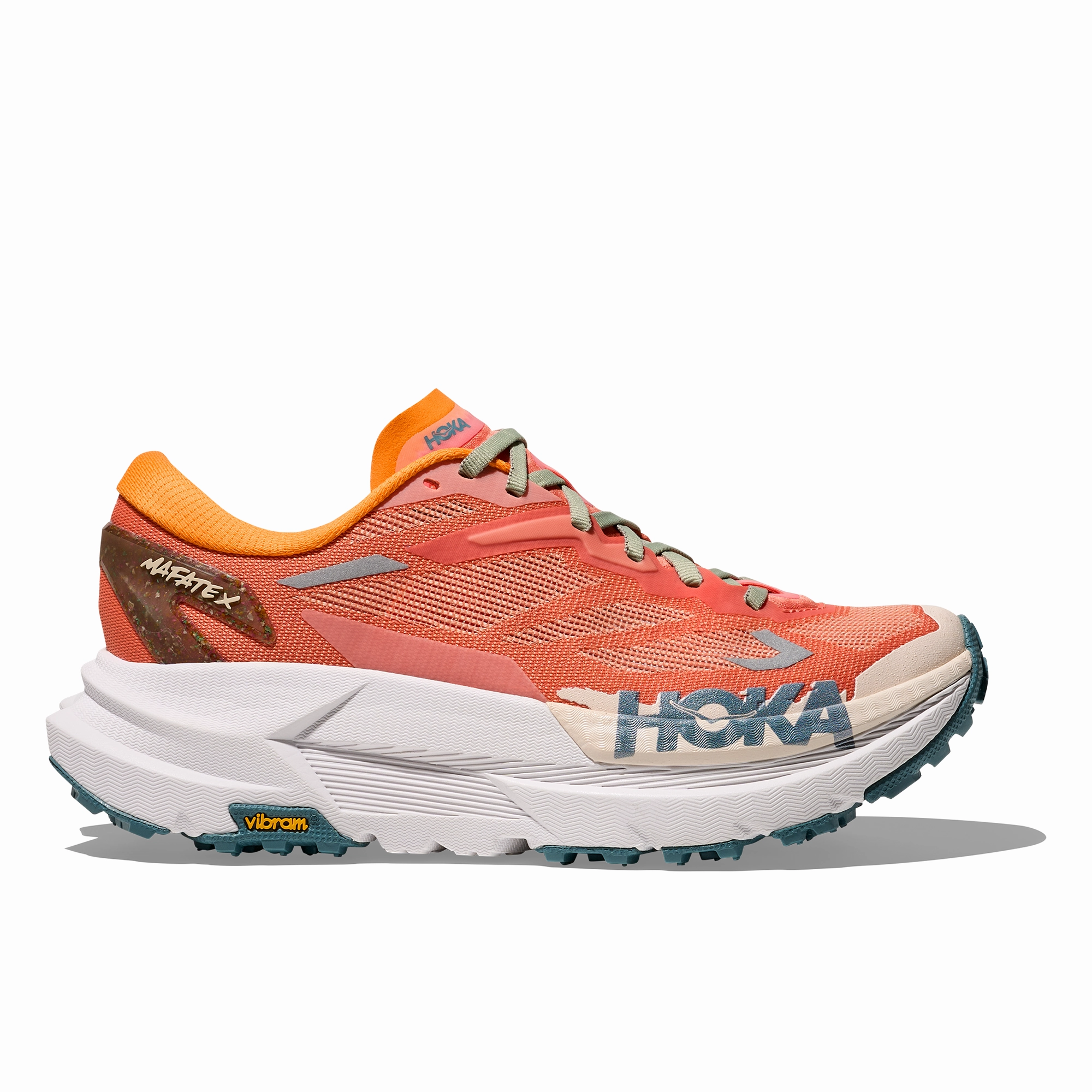 HOKA Mafate X feldspar / mountain fog WOMEN 1162010/FPR Free Trail Running Shoes