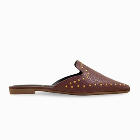 Maroon Back Open For Women WN5488 Transport