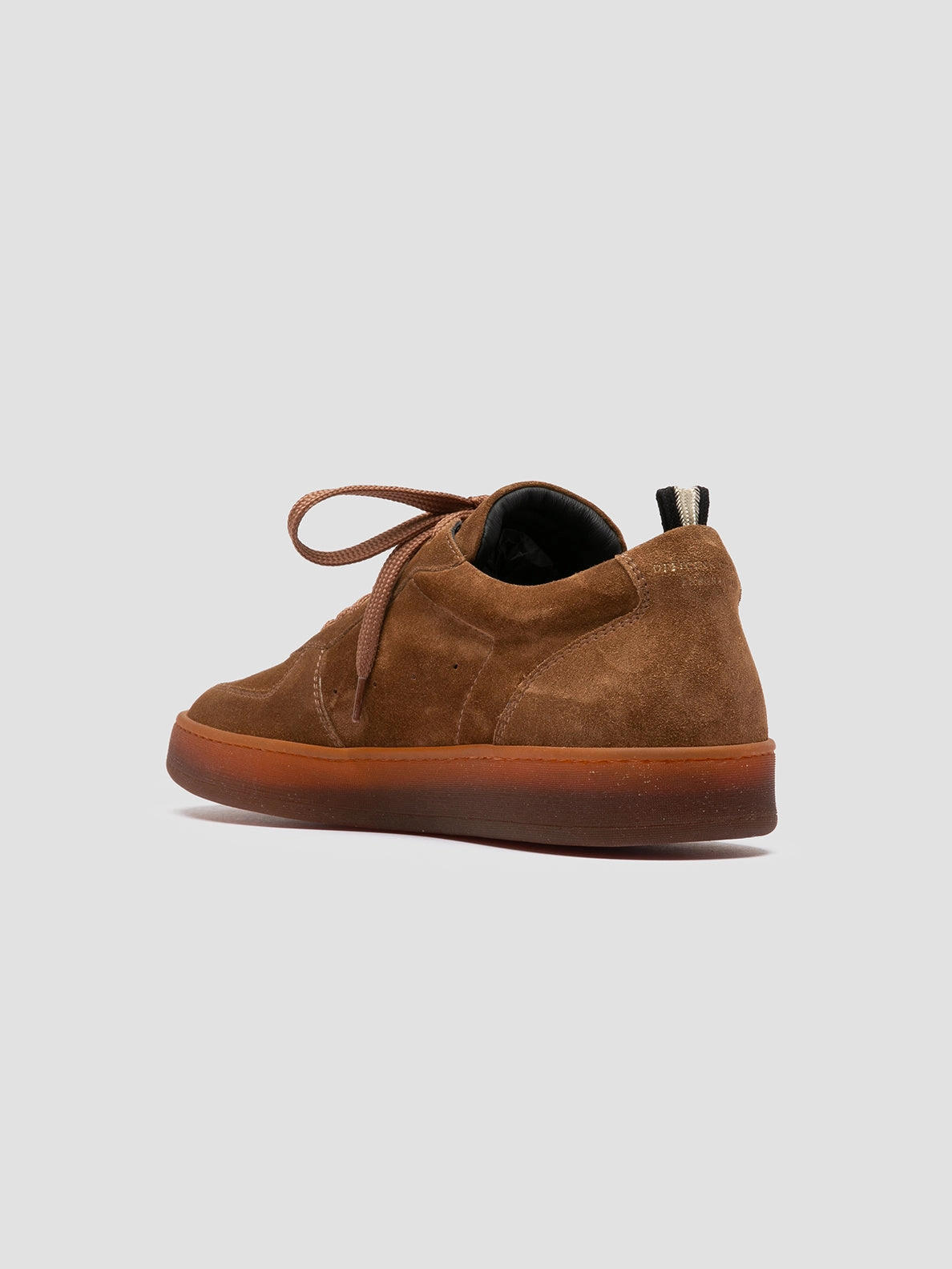 ASSET 001 - Brown Suede Low Top Sneakers Tenis Shoes