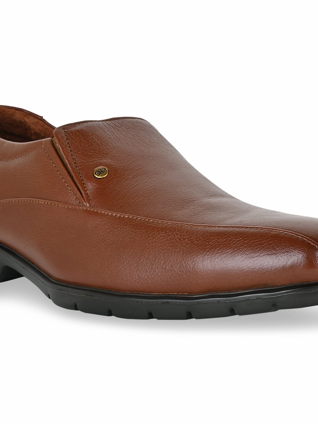 Imperio By Regal Brown Men Classic Leather Slip Ons Nursing Shoes