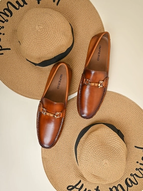 Imperio By Regal Tan Men Casual Leather Loafers Toronto