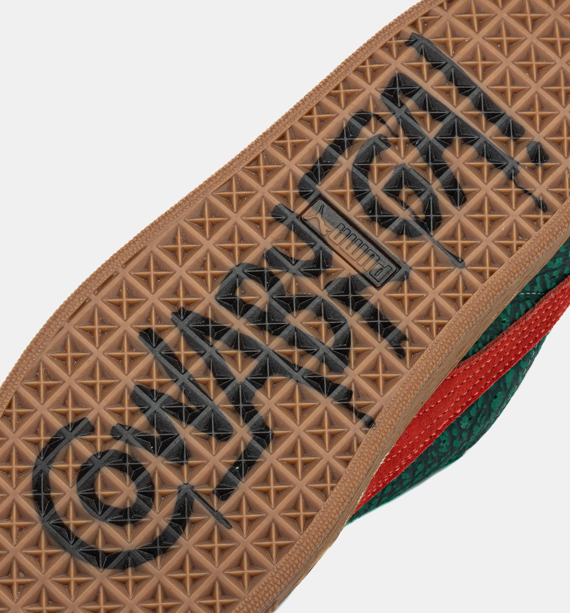 Suede XL x TMNT Mens Lifestyle Shoe - Vine/Green/Gum Puma Club Era Ii Shoes