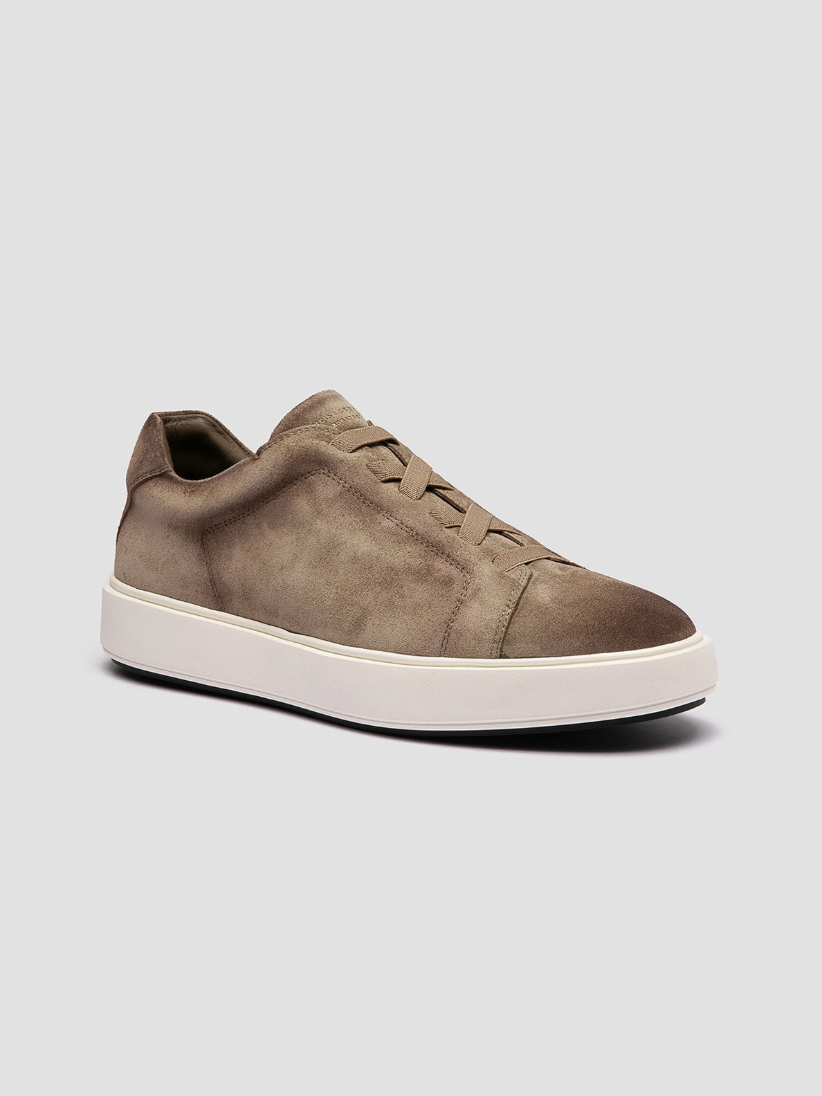 Shoes Anti Slip SLOUCH 001 - Taupe Suede Sneakers