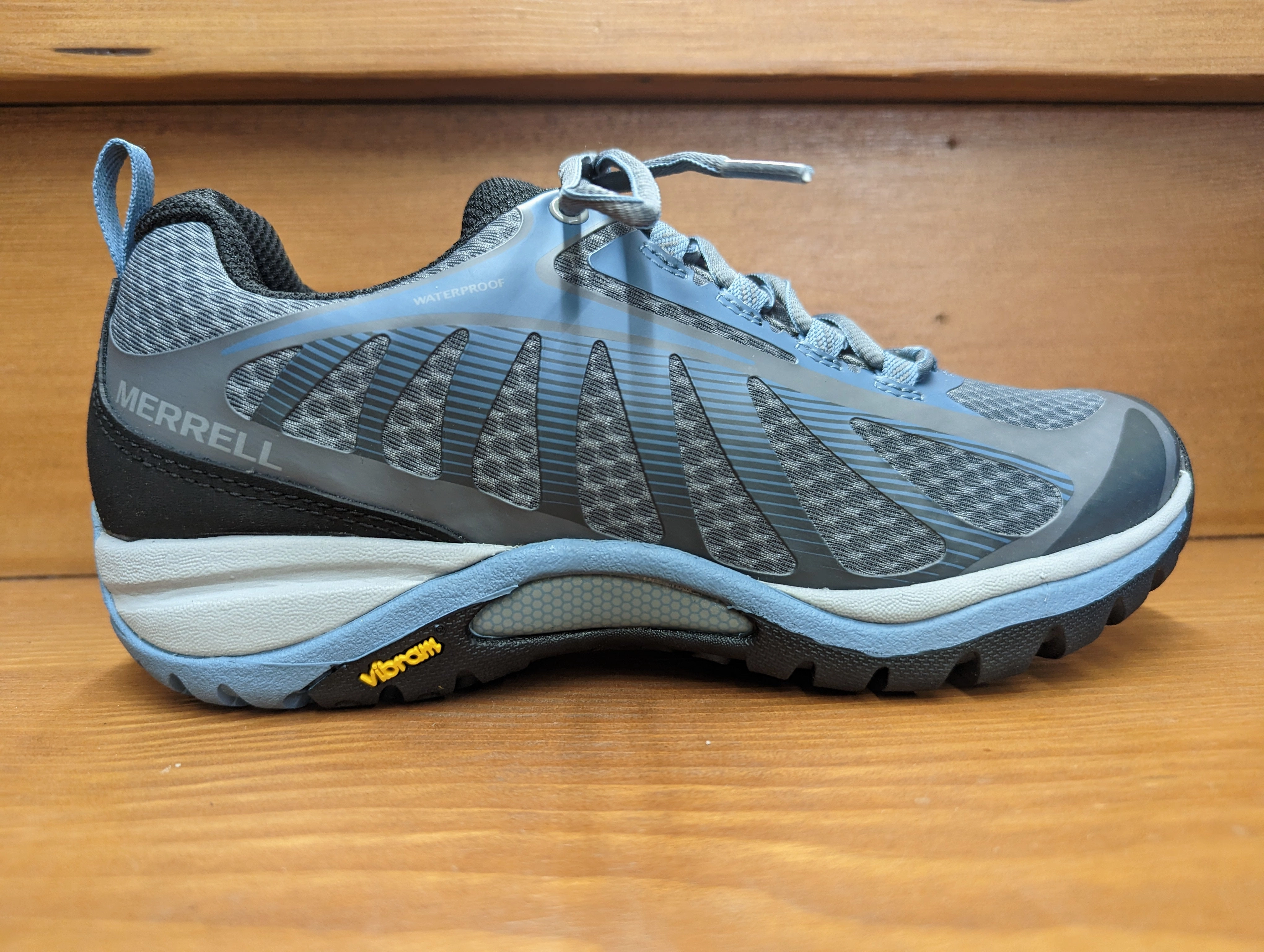 Merrell Siren Edge 3 WP rock/bluestone J034446 Socks To Wear With Hiking Shoes