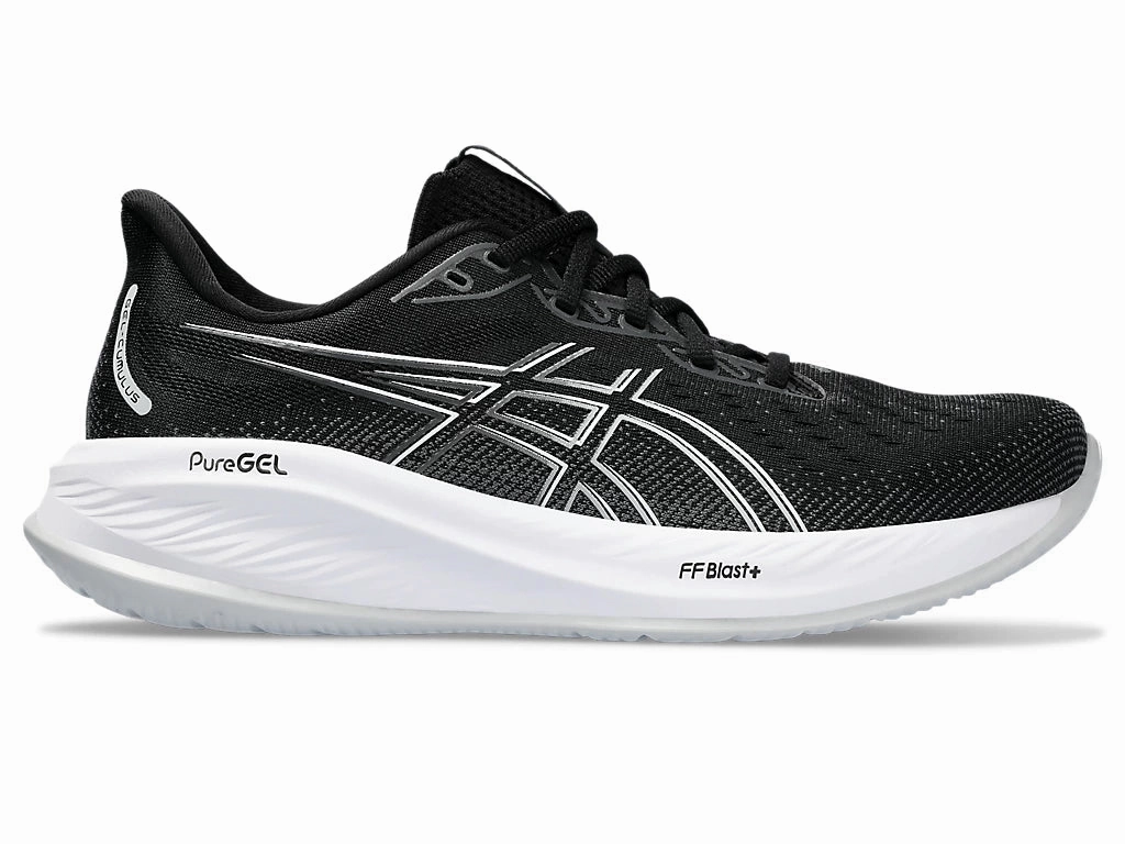 Asics Mens Gel Cumulus 26 -Black/Concrete (1011B792-002) Asics Ironman Shoes