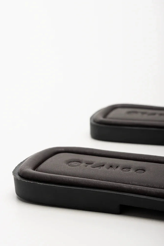 Supportive Sandals Knot Mule Sandals Burgundy