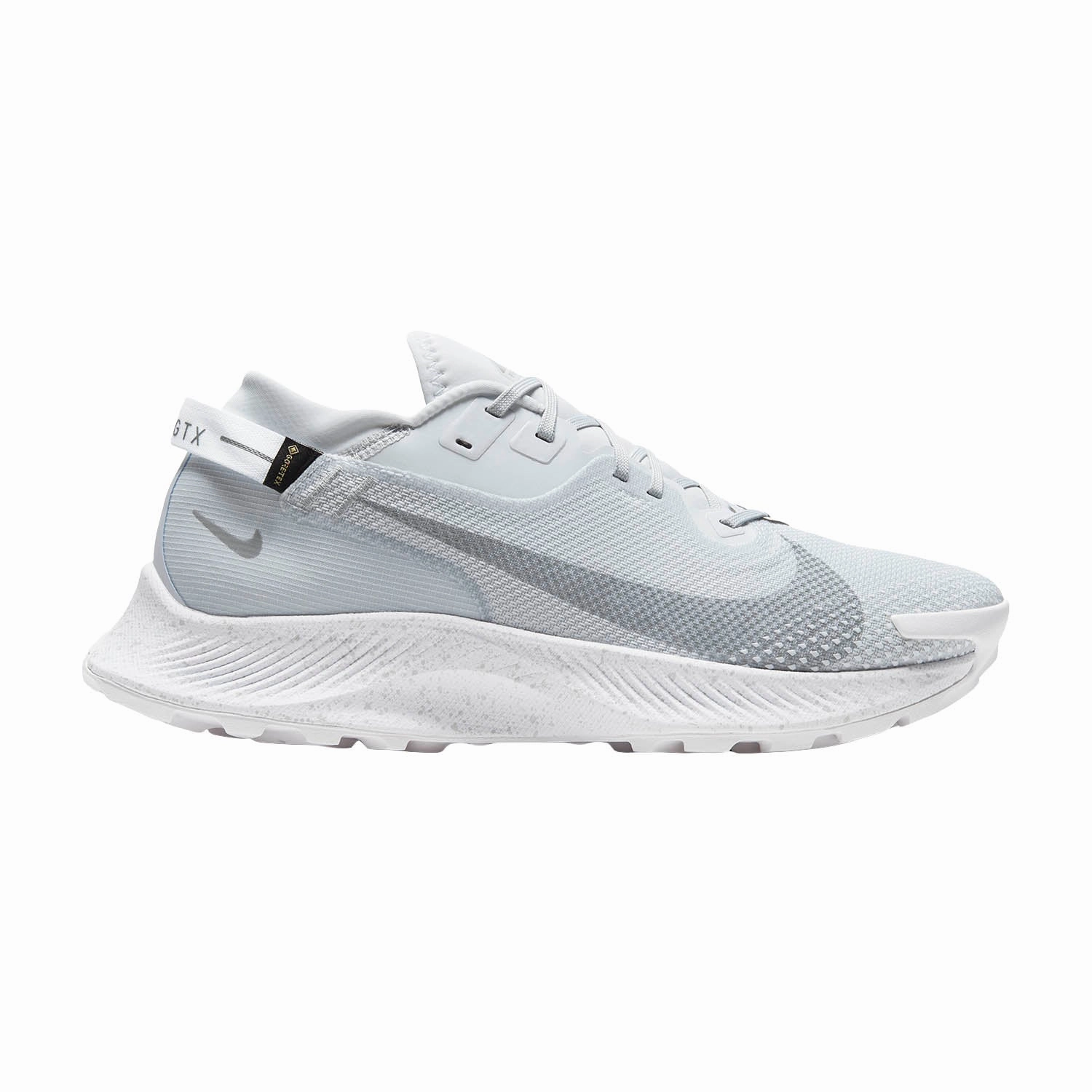 Meta Trail Shoes Men's Nike Pegasus Trail 2 GTX, White/White-Pure Platinum, 8 D Medium