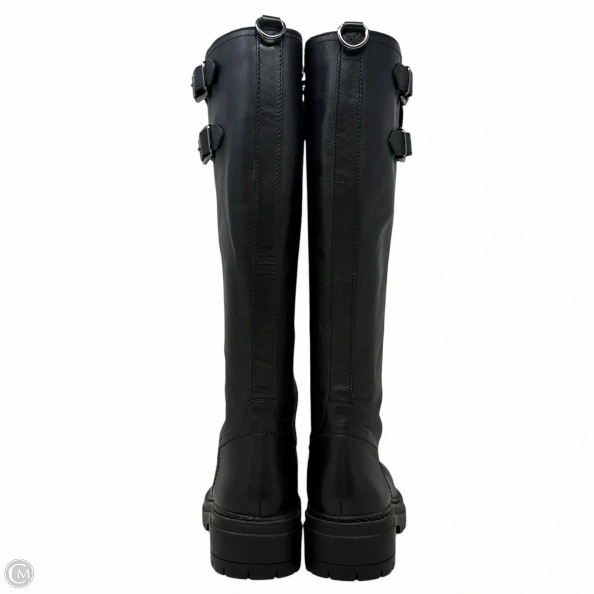 Lenky Tall Combat Boots By Steve Madden In Black, Size: 6 Worn Combat Boots