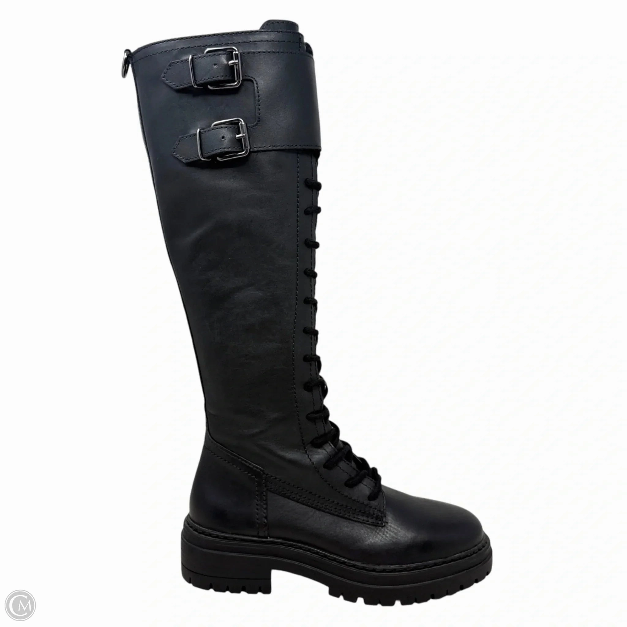 Lenky Tall Combat Boots By Steve Madden In Black, Size: 6 Interceptor Combat Boots