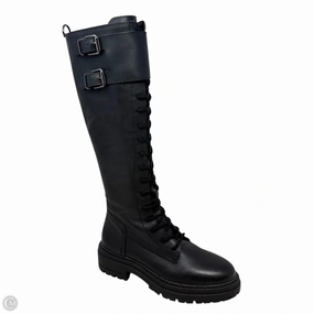 Combat Boots With Bootcut Jeans Lenky Tall Combat Boots By Steve Madden In Black, Size: 6