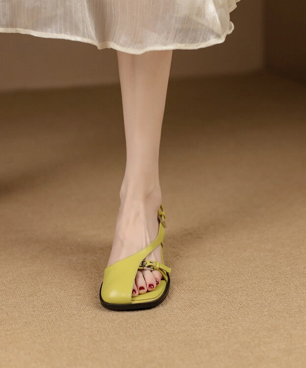 Original Design Silver Sheepskin Hollow Out Sandals YR030 High End Sandals