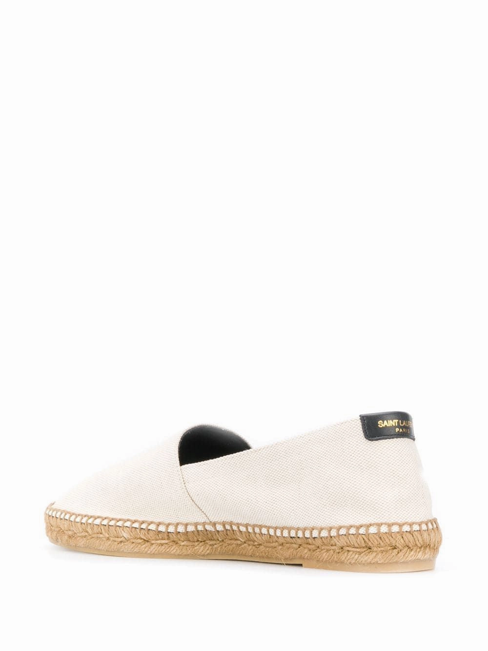 Loewe Leather Espadrilles LOGO EMBROIDERED ESPADRILLES
