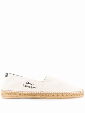 Best Spanish Espadrilles Brands LOGO EMBROIDERED ESPADRILLES