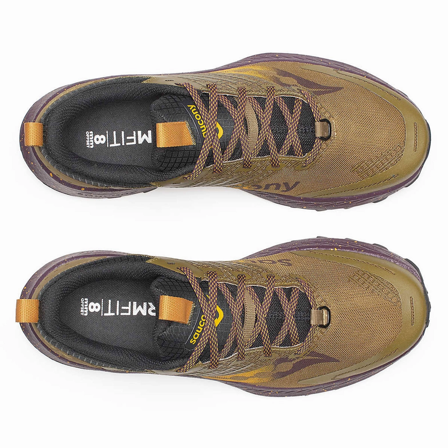 Gore Tex Womens Trail Shoes Men's Ride TR2 Trail Running Shoes Kodiak / Wine