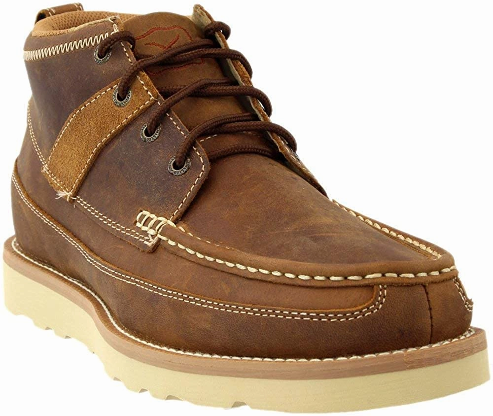 Twisted X Men's Casual Wedge Crepe Sole Boots Original Short Rain Boot