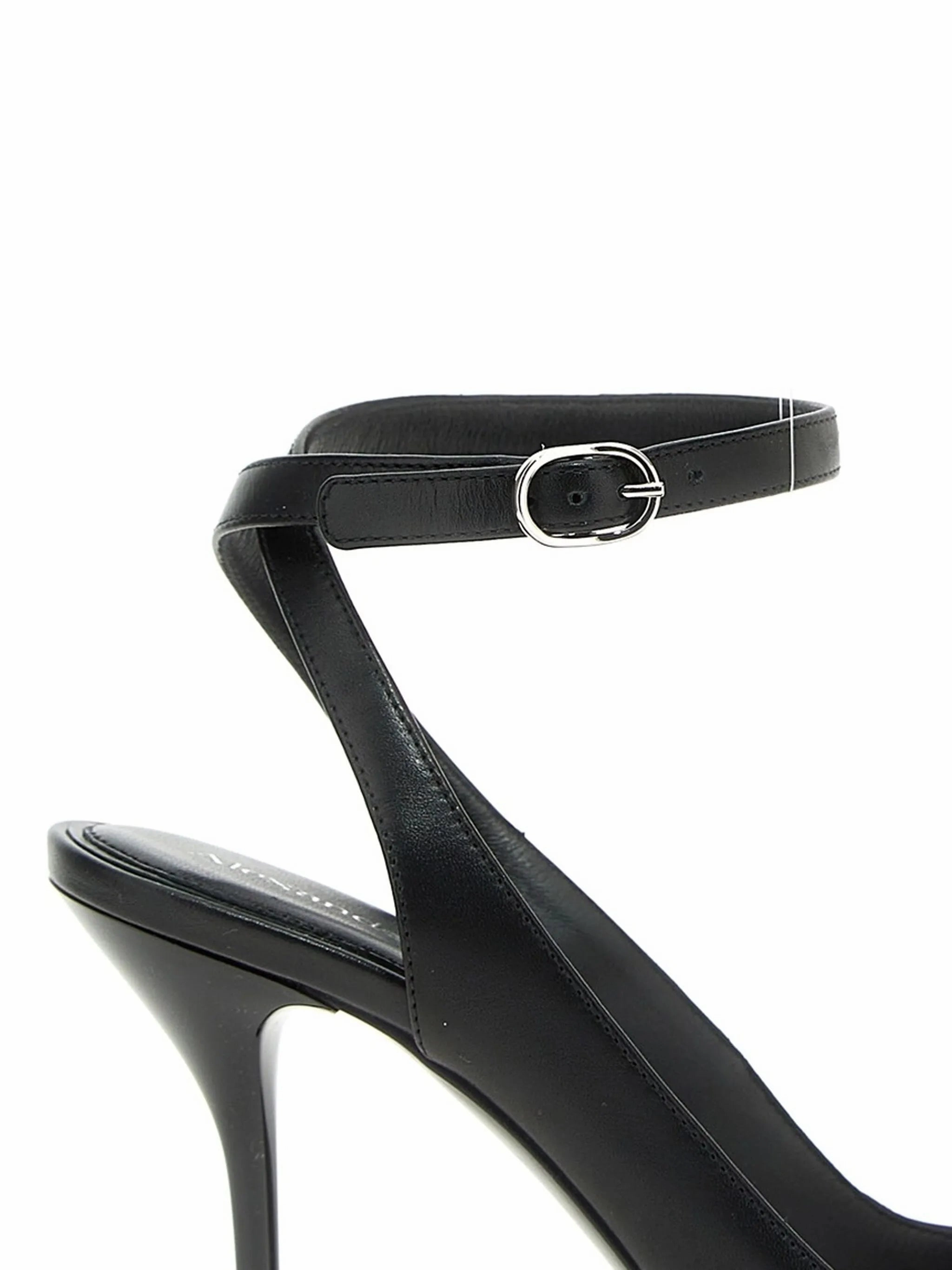 Gucci Sandals 90mm Punk ankle-strap sandals