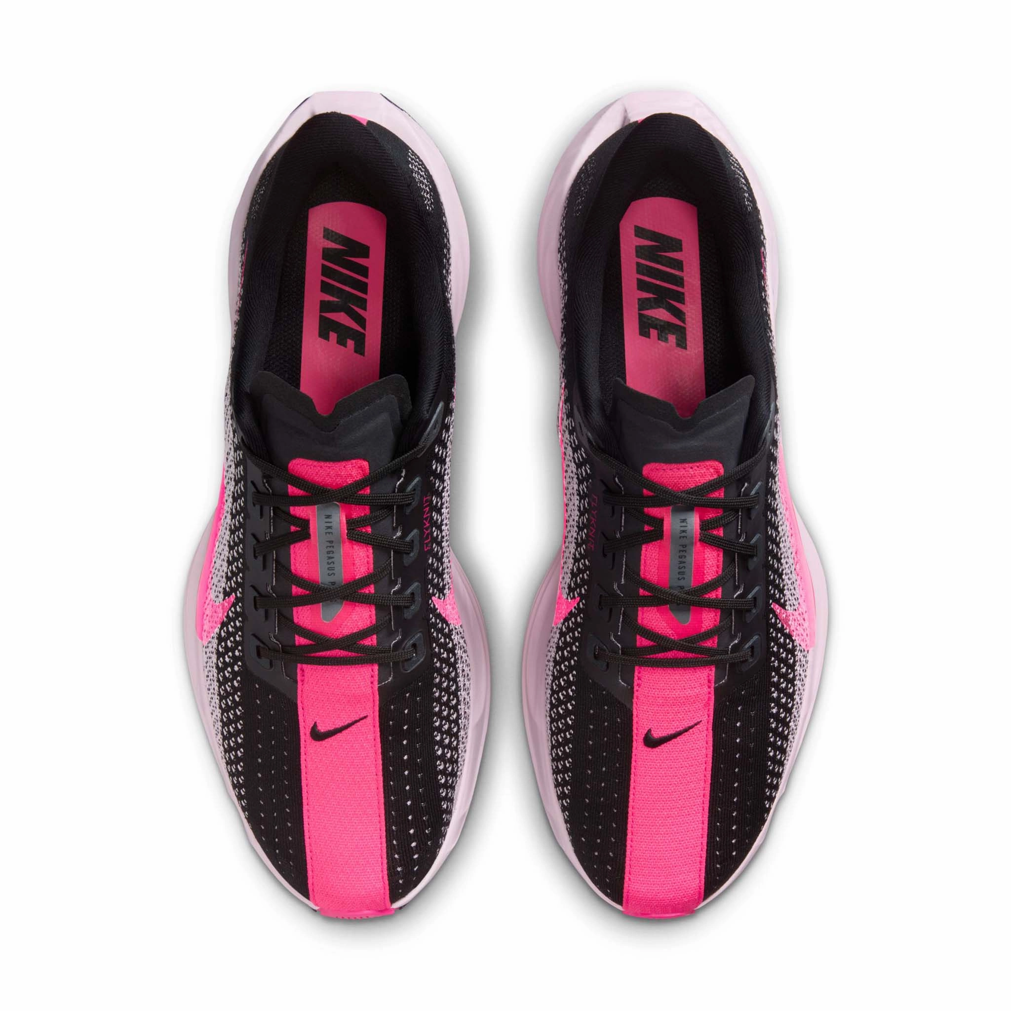 Nike | Men's Pegasus Plus Road Running Shoes - Black/Hyper Pink-Pink Foam Boxing Shoes Nike