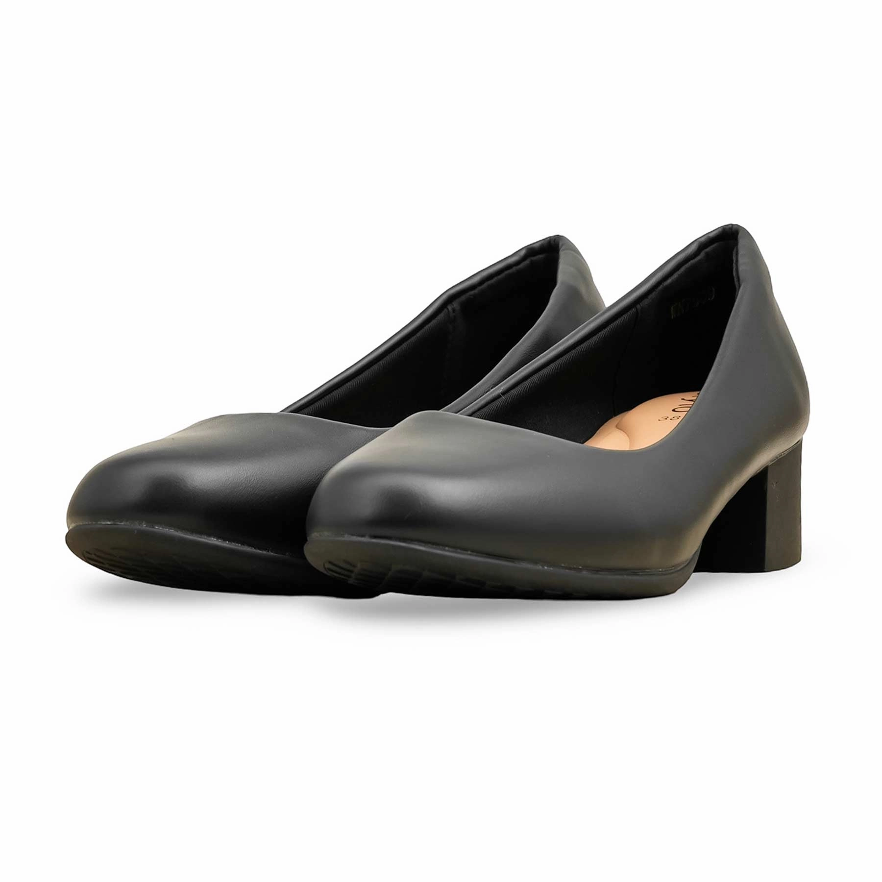 Dupe For Shoes Black Court Shoes For Women WN7509