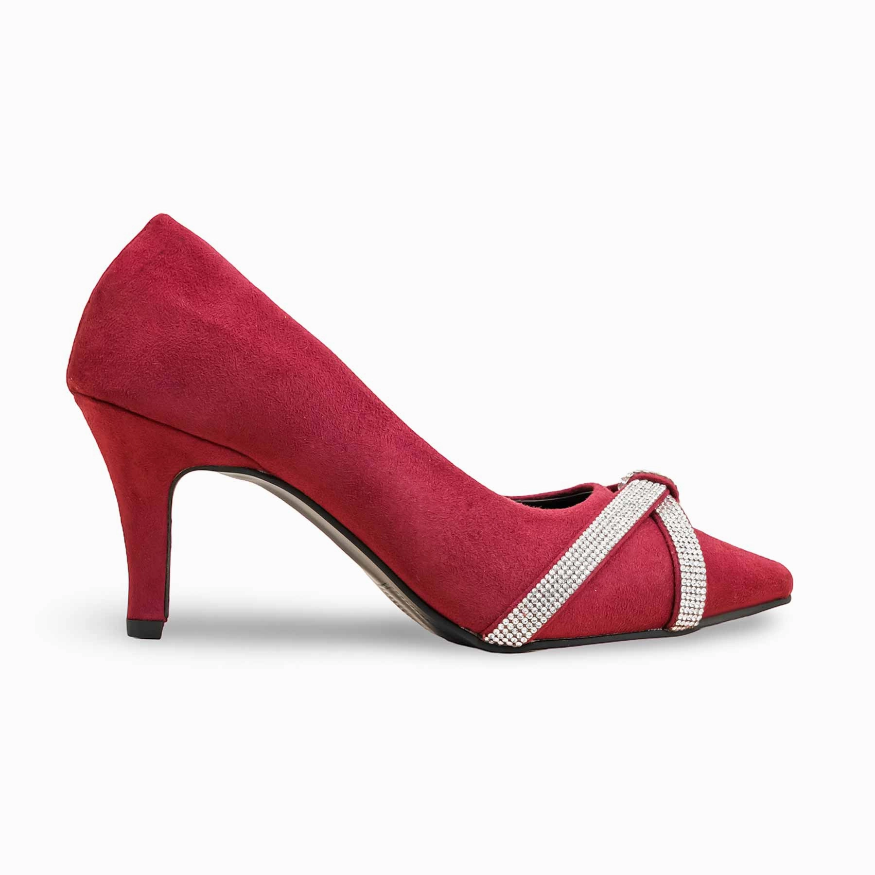 Maroon Court Shoes For Women WN7497 Shoes Is Good Brand