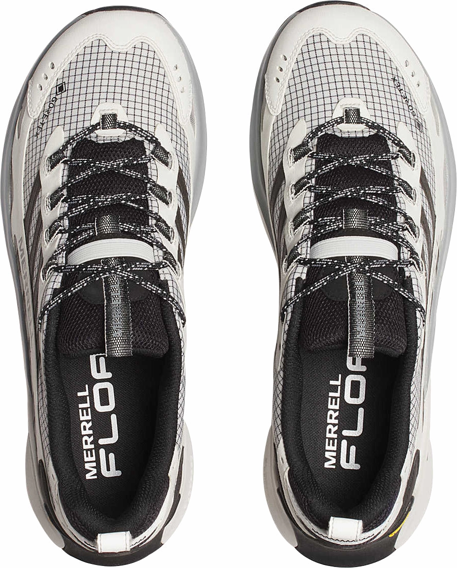 Merrell Moab Speed 2 GORE-TEX Mens Walking Shoes - White High Heel Hiking Shoes