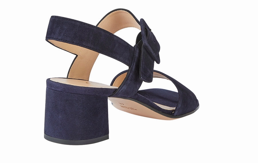 Sandals In Wide Sizes Mdf Hana Navy