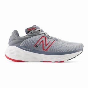 Men's New Balance Fresh Foam X Hierro V7, Aluminum Grey/True Red, 12 D Medium Walking Hiking Shoes Reviews