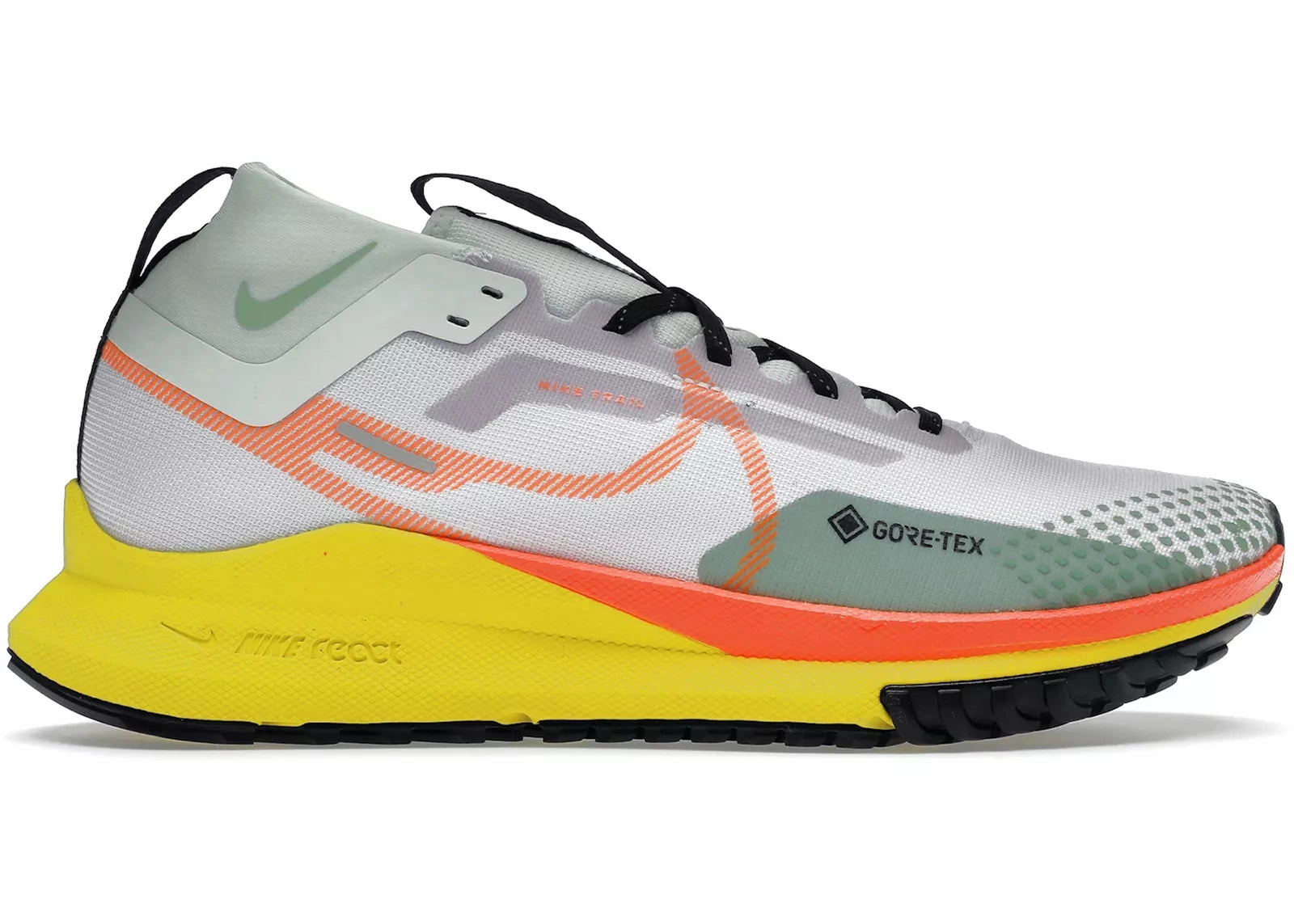 Most Comfortable Trail Running Shoe Men's Nike Pegasus Trail 4 Gore-Tex, Barely Grape/Total Orange, 8 D Medium