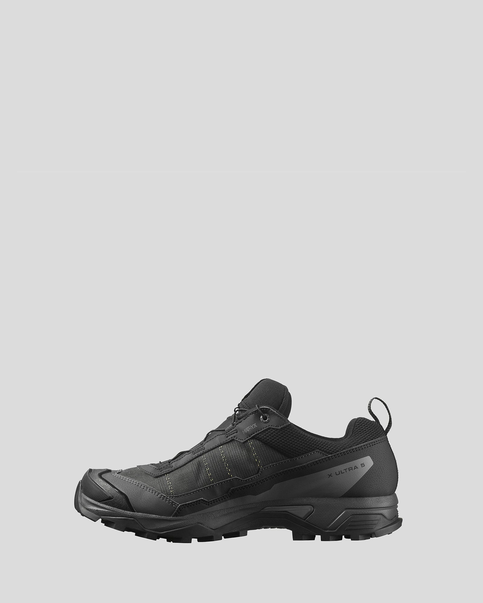 Hiking Shoes Bunions Men's Salomon X Ultra 5 GTX Hiking Shoes - Black/Asphalt/Castlerock