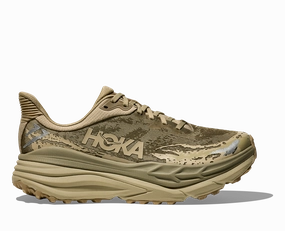 2024 Trail Shoes Men's Stinson 7 (OSH - Oyster Mushroom/Wild Mushroom)