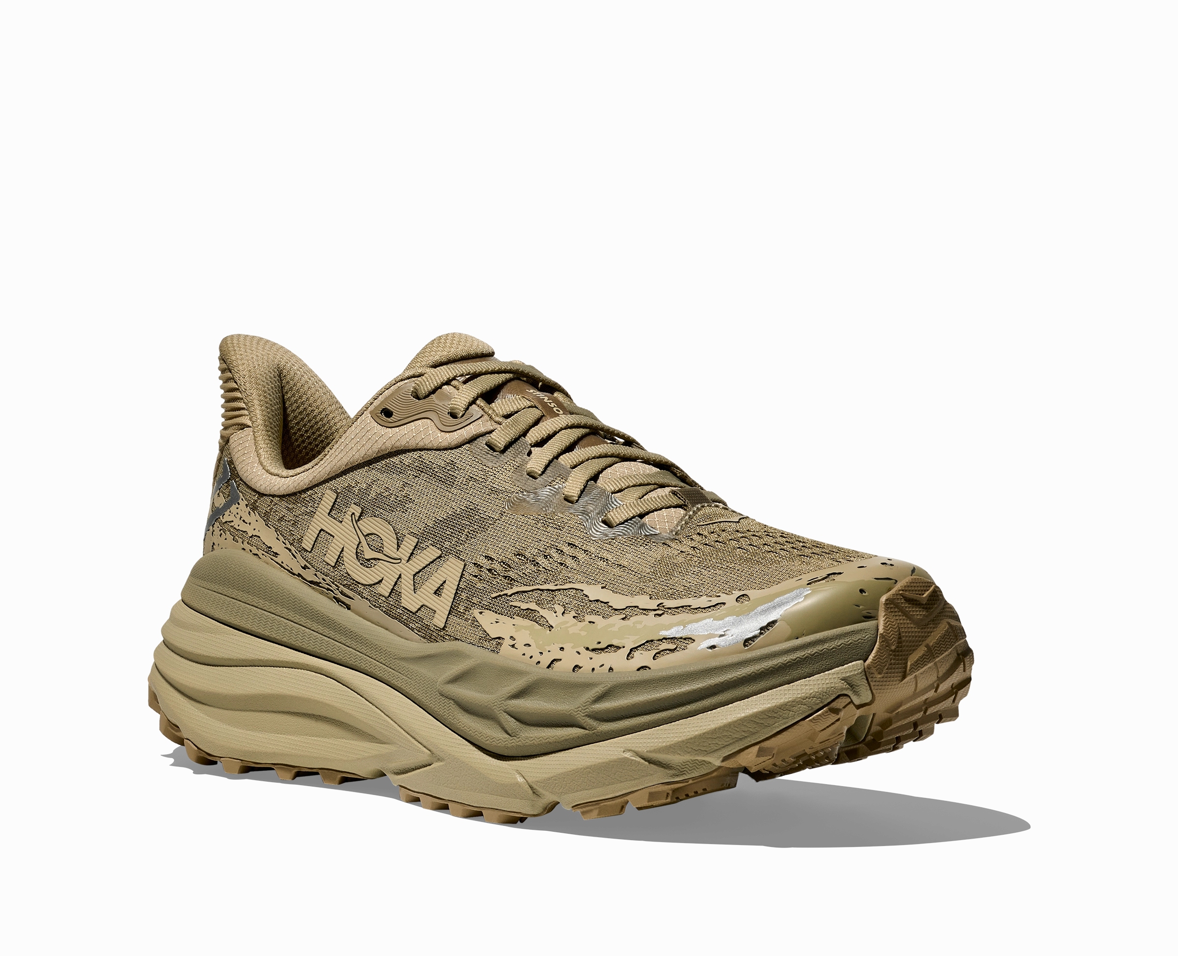 Men's Stinson 7 (OSH - Oyster Mushroom/Wild Mushroom) Ultra Glide Trail-running Shoes