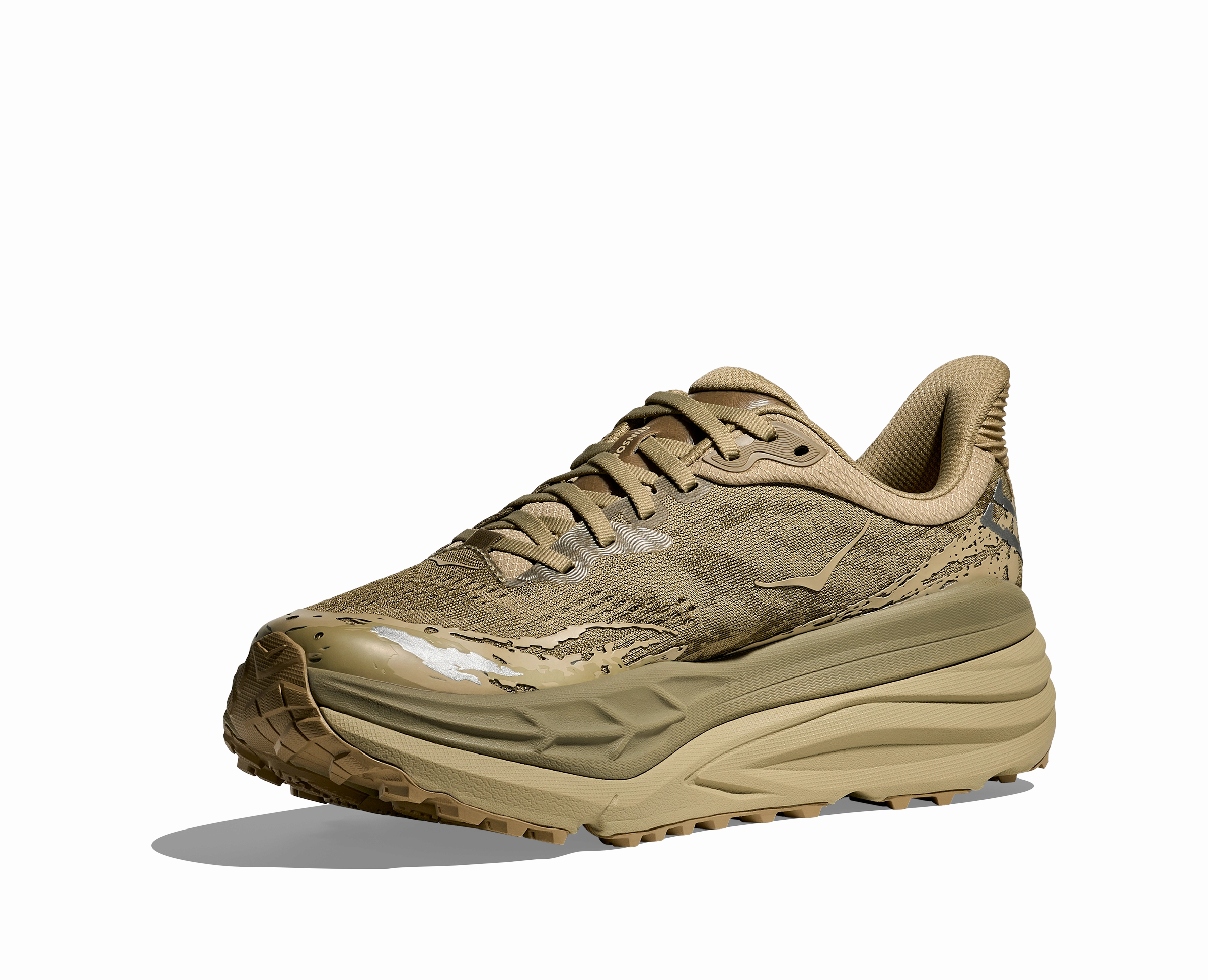 Mid Rise Trail Running Shoes Men's Stinson 7 (OSH - Oyster Mushroom/Wild Mushroom)