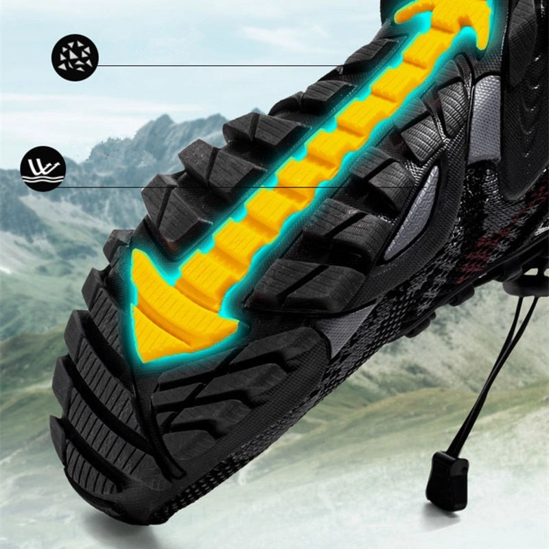 Men-Women Barefoot Beach Aqua Water Shoes THICK-SOLE for Hiking / FREE Shipping Best Comfortable Hiking Shoes