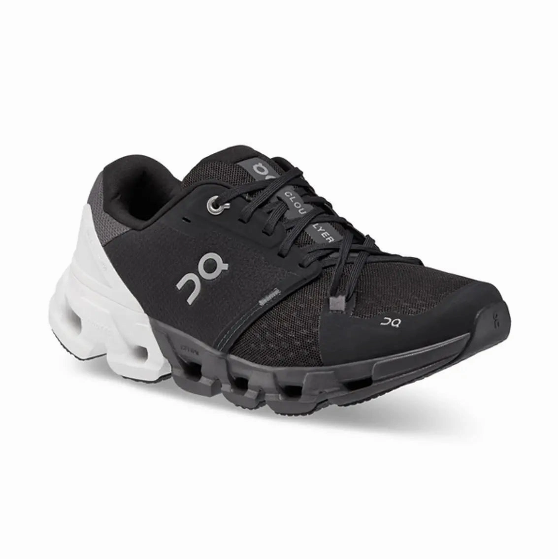 Walking Shoes Vs Running Shoes Mens On Running Cloudflyer 4 - Black / White