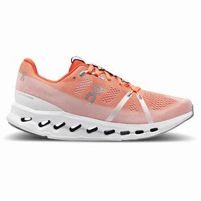 Mens On Running Cloudsurfer 7 - Flame / White Dynasoft Pro Run V2 Shoe