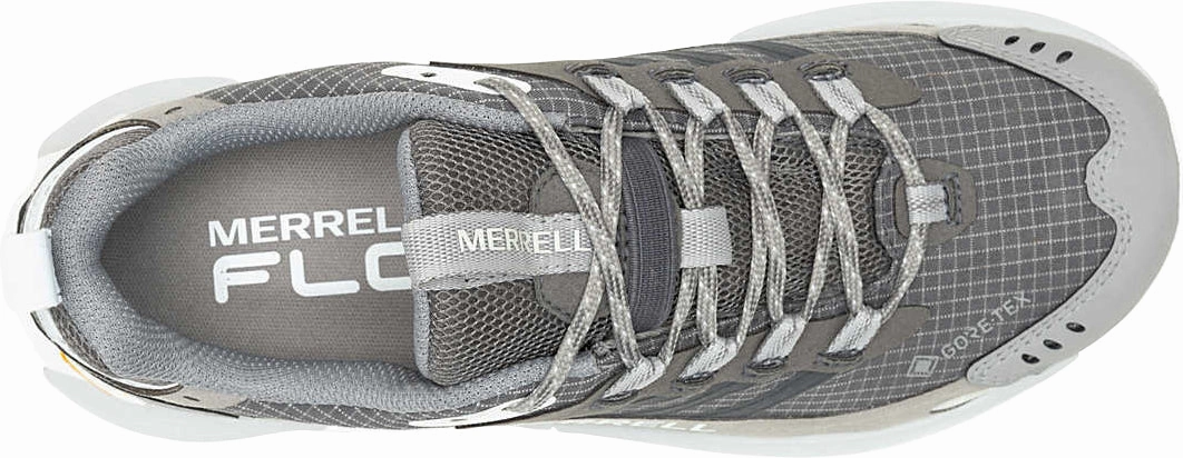 Hiking Shoes For Slippery Rocks Merrell Moab Speed 2 GORE-TEX Womens Walking Shoes - Grey