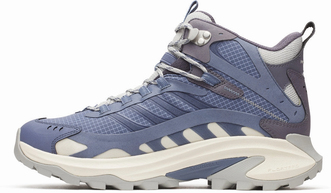 Merrell Moab Speed 2 Mid GORE-TEX Mens Walking Shoes - Blue Best Low Hiking Shoes