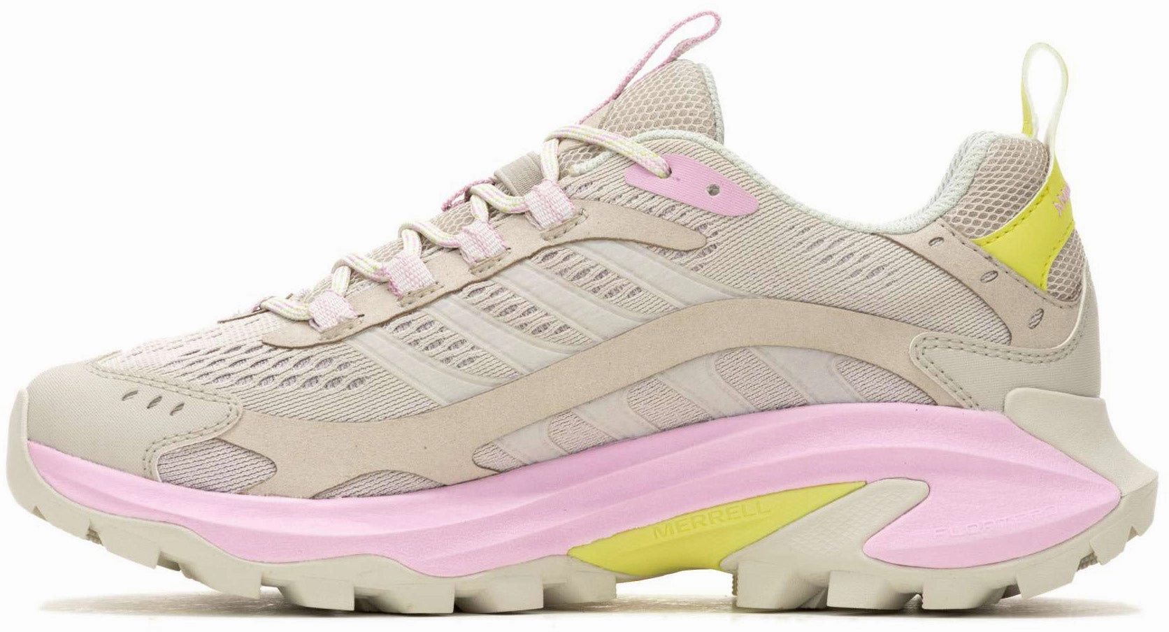 Merrell Moab Speed 2 Womens Walking Shoes - Grey Low Gtx Hiking Shoes