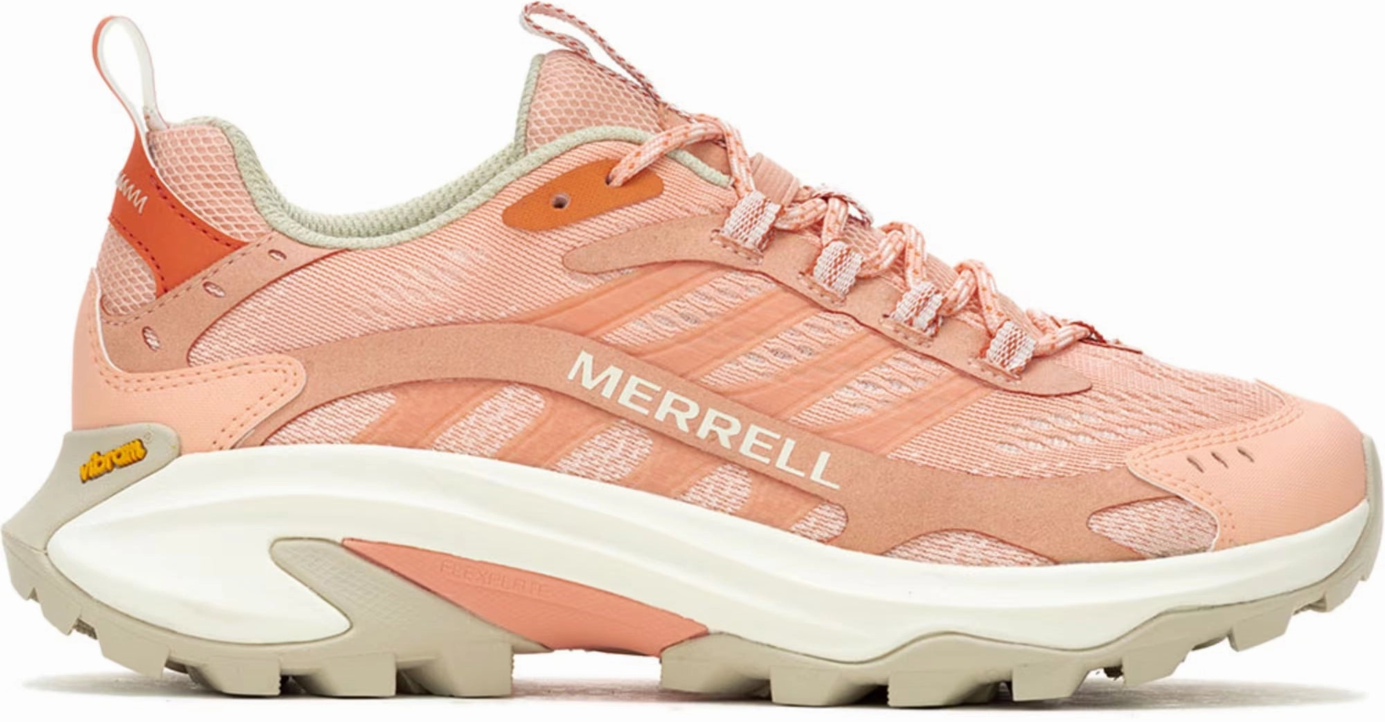 Ultra Hiking Shoes Merrell Moab Speed 2 Womens Walking Shoes - Orange