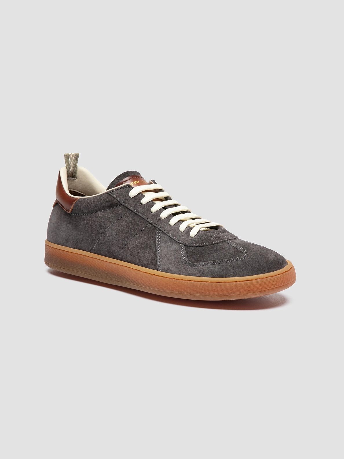 MILITIA 002 - Grey Suede and Leather Sneakers Best For Walking And Standing All Day