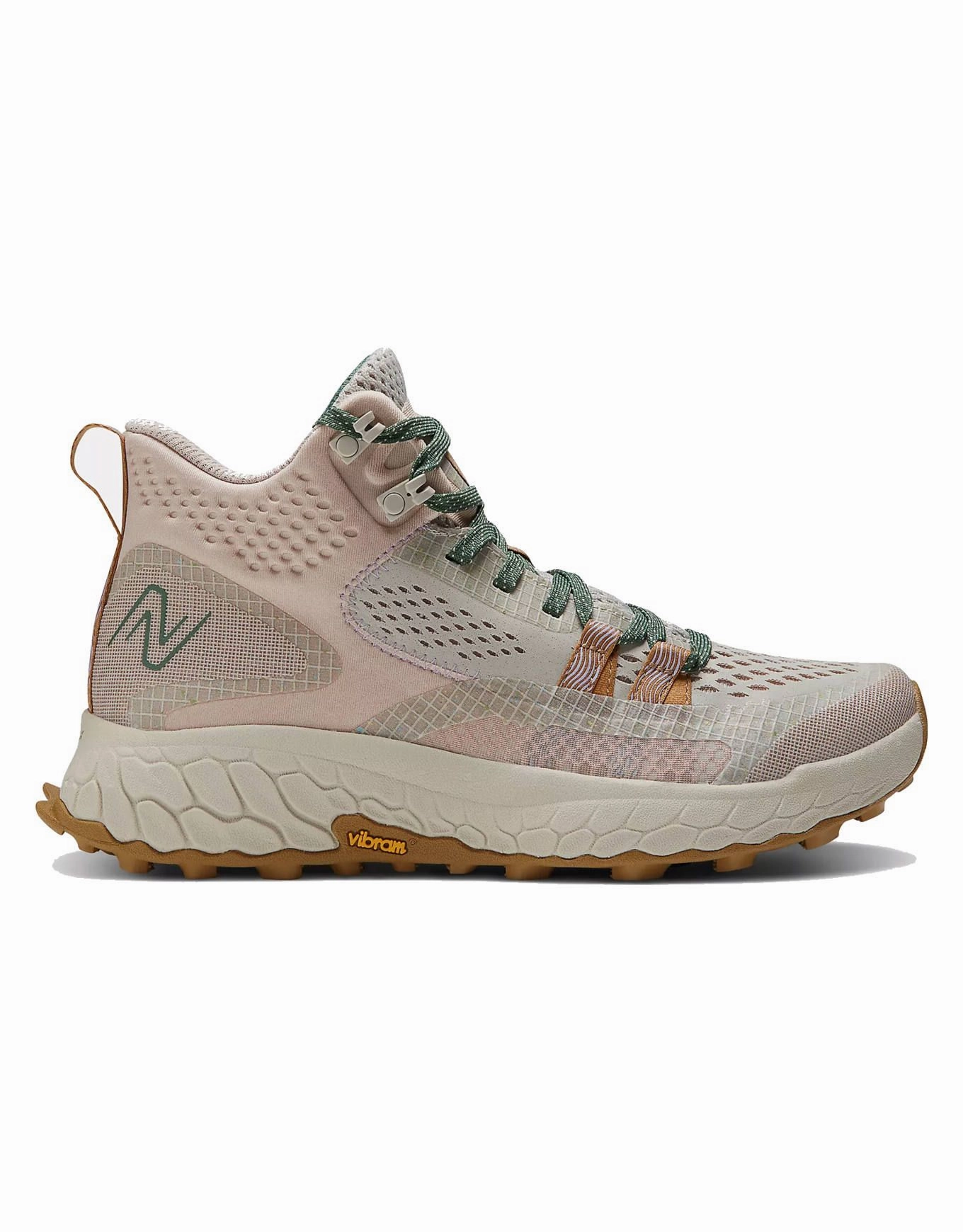 Women's New Balance Fresh Foam X Hierro V1 Mid, Timberwolf/Dusted Clay, 9.5 B Medium Best Hiking Shoes Hot Weather