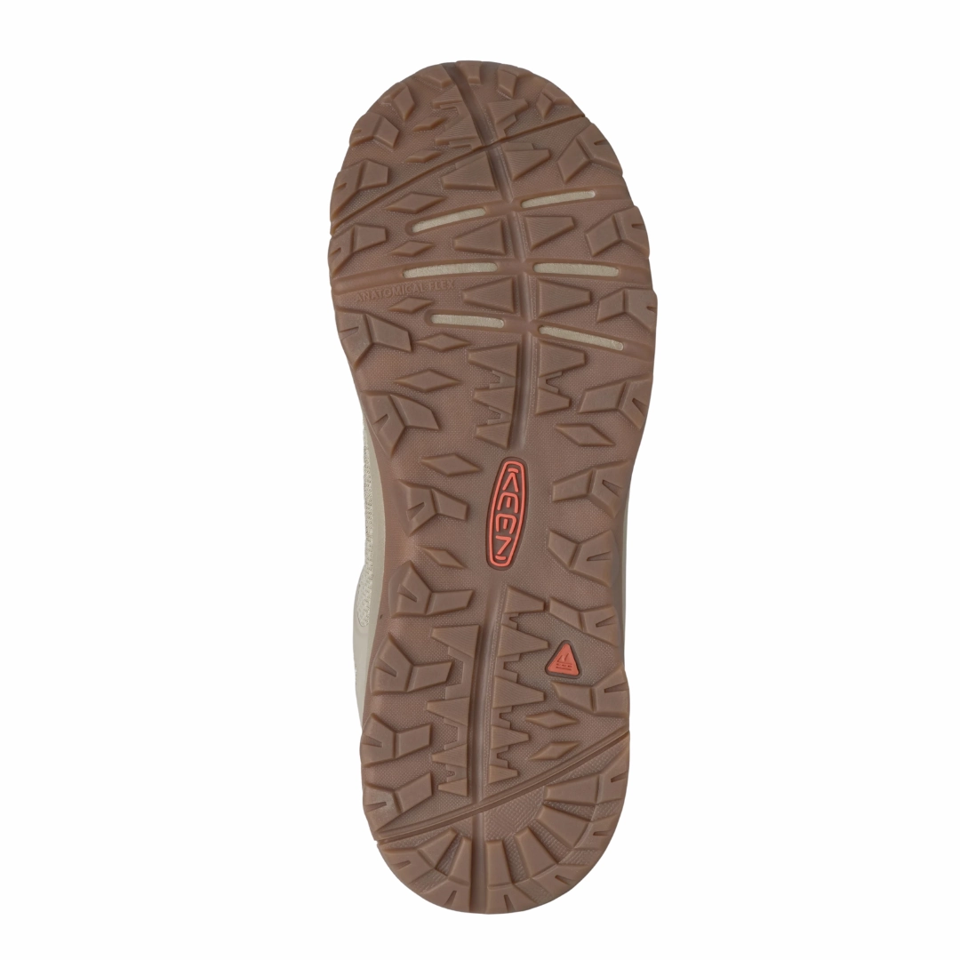 Women's Terradora II Vent Hiker - Plaza Taupe/Coral (Regular Width) Foot-shaped Minimalist Hiking Shoes