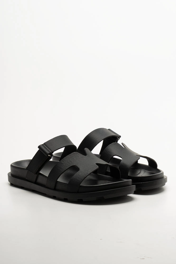 Beezees Sandals Mule Sandals Black