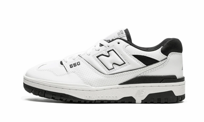New Balance 550 White Black New Balance Womens Wide Shoes