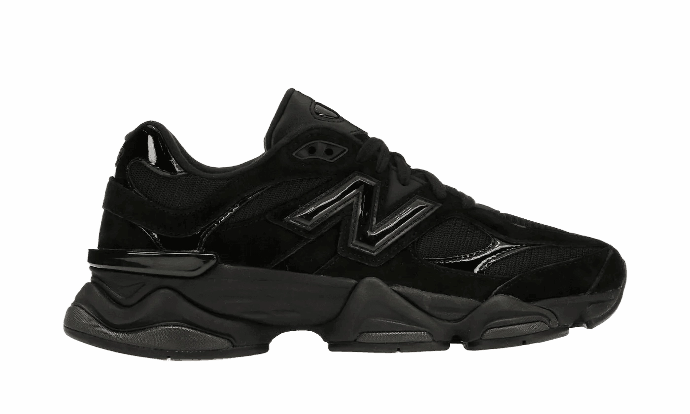 Baby New Balance New Balance 9060 Triple Black Patent