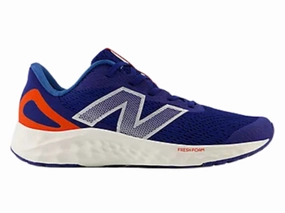 New Balance Fresh Foam Arishi V4 Kids Running Shoe (Inkwell/Neo Flame) Good Affordable Running Shoes