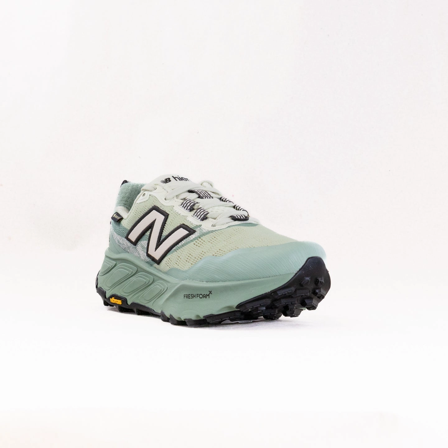 New Balance Fresh Foam X Hierro v6 Gore-Tex (Women's) - Grey Beige Top Hiking Shoes