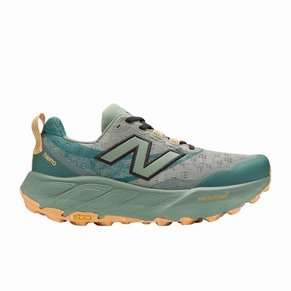 New Balance Men's Fresh Foam X Hierro v9 Wide Green Gtx Trail-running Shoes
