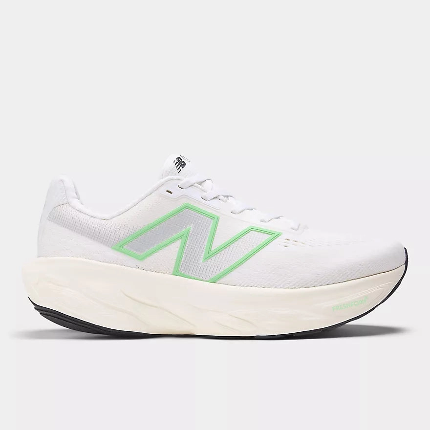 New Balance More V5 Review New Balance Mens 1080v14-White Green (M108014E)