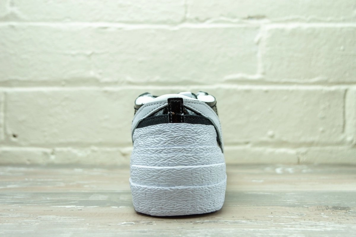 Nike Blazer Low Sacai Black Patent DM6443 001 Bmx Nike Shoes