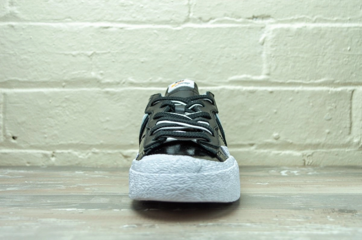 Nike Shoes New Arrival Nike Blazer Low Sacai Black Patent DM6443 001